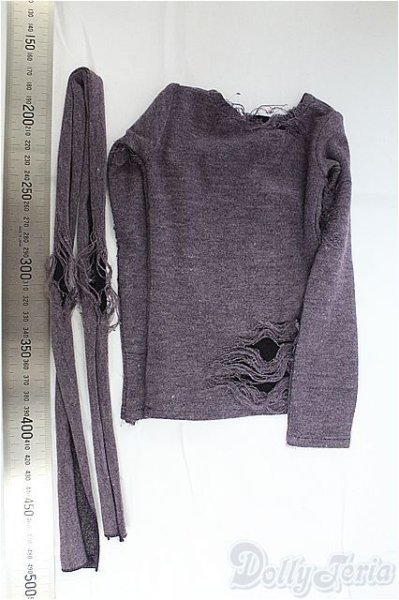 画像2: SD17B/OF:トップス　LUTS/1/3　70ｃｍ　BJD　MJD　衣装　ドール用 I-25-10-12-286-KD-ZI (2)