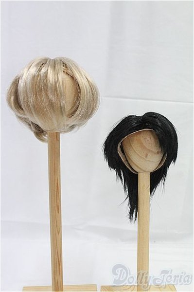 画像1: 8-9inch/ウィッグ/インチ BJD MJD ドール用 I-25-10-26-012-KD-ZI (1)
