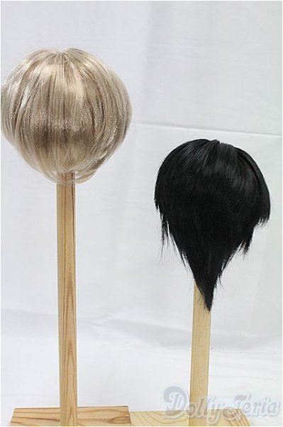 画像2: 8-9inch/ウィッグ/インチ BJD MJD ドール用 I-25-10-26-012-KD-ZI (2)