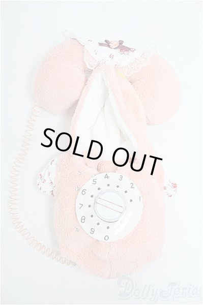 画像1: 幼SD/OF:衣装セット　VOLKSなつかしのピンク電話/1/4　40ｃｍ　BJD　MJD　衣装　ドール用 I-25-10-19-047-KD-ZI (1)