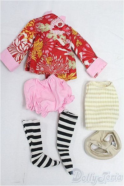 画像1: 幼SD/OF:衣装セット/1/6　30ｃｍ　BJD　MJD　衣装　ドール用 I-25-11-02-071-KD-ZI (1)