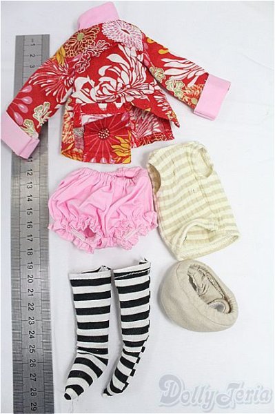 画像2: 幼SD/OF:衣装セット/1/6　30ｃｍ　BJD　MJD　衣装　ドール用 I-25-11-02-071-KD-ZI (2)