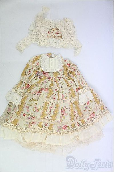 画像1: SDM＆MSD/OF:ドレス　CANDY ROSE様/1/4　40ｃｍ　BJD　MJD　衣装　ドール用 I-25-11-02-105-KD-ZI (1)