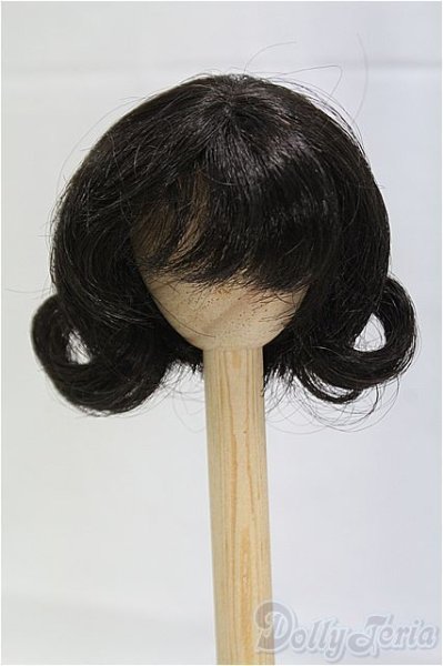 画像1: 6-7inch/ウィッグ/インチ　BJD　MJD　ドール用 I-25-11-02-094-KD-ZI (1)