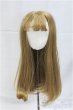 画像1: 8-9inch/ウィッグ/インチ　BJD　MJD　ドール用 I-25-11-02-268-KD-ZI (1)