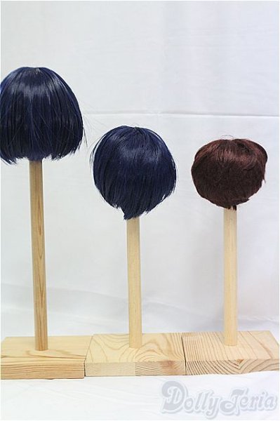 画像2: 9inch/ウィッグ※3点セット I-25-11-09-071-KD-ZI (2)