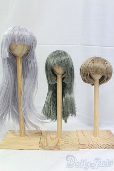 画像1: 9inch/ウィッグ※3点セット I-25-11-09-073-KD-ZI (1)