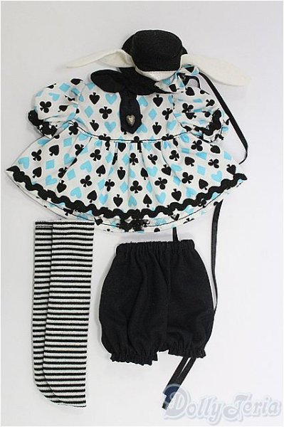 画像1: 幼SD/OF:ワンピース/1/6　30ｃｍ　BJD　MJD　衣装　ドール用 I-25-11-09-282-KD-ZI (1)