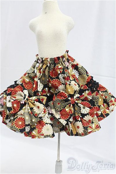 画像1: SDM＆MSD/OF:スカート/1/4　40ｃｍ　BJD　MJD　衣装　ドール用 I-25-11-16-038-KD-ZI (1)