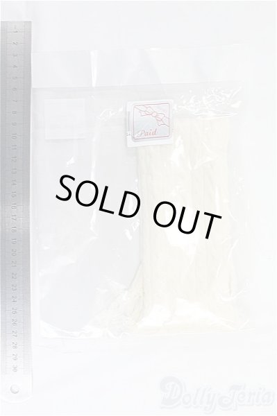 画像2: SD/ケーブル編みマフラー（アイボリー）/1/3　60ｃｍ　BJD　MJD　衣装　ドール用 I-25-11-16-155-KD-ZI (2)