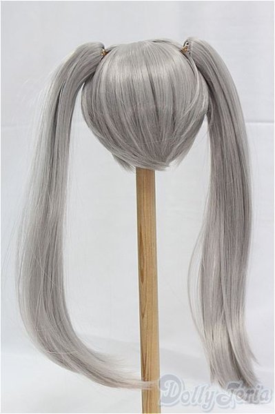 画像2: 8.5-9inch/ウィッグ/インチ　BJD　MJD　ドール用 I-25-11-23-014-KD-ZI (2)