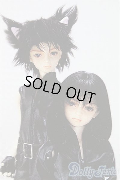 画像1: SD13男の子/黒猫ルカ/BJD　球体関節人形 I-25-11-23-130-KD-ZI (1)