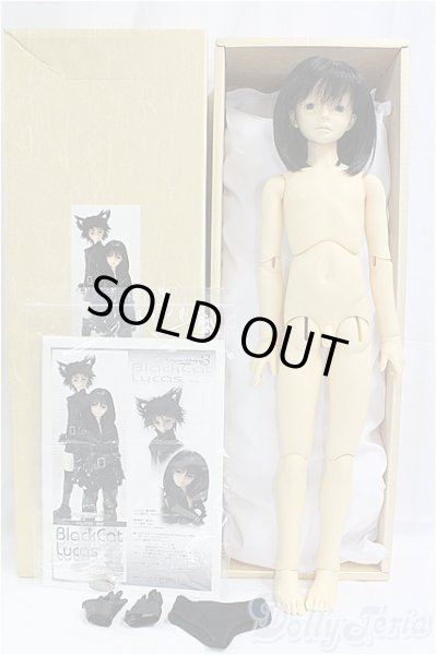 画像6: SD13男の子/黒猫ルカ/BJD　球体関節人形 I-25-11-23-130-KD-ZI (6)