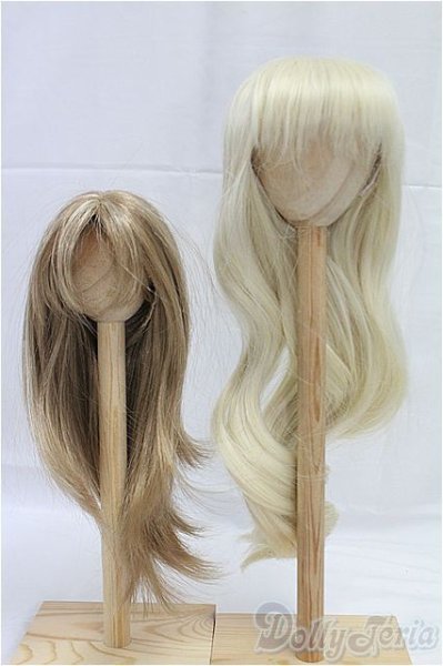 画像1: 9-10inch/ウィッグ/インチ　BJD　MJD　ドール用 I-25-11-23-181-KD-ZI (1)