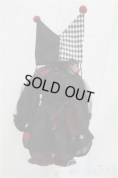 画像1: MSD&SDM/OF：Dark Circus-Clown- mini/1/4　40ｃｍ　BJD　MJD　衣装　ドール用 I-25-11-30-080-KD-ZI (1)