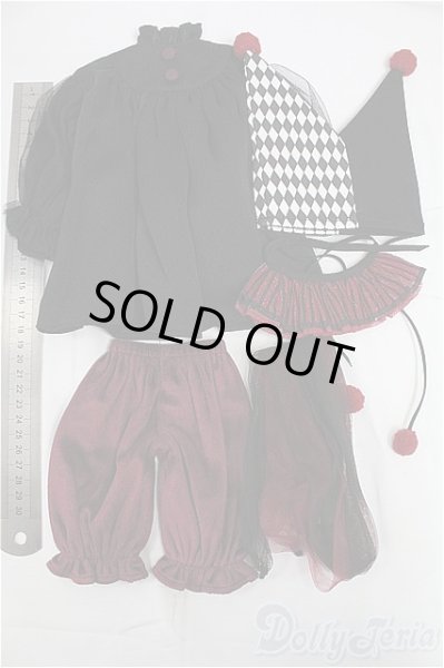 画像5: MSD&SDM/OF：Dark Circus-Clown- mini/1/4　40ｃｍ　BJD　MJD　衣装　ドール用 I-25-11-30-080-KD-ZI (5)