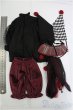 画像6: MSD&SDM/OF：Dark Circus-Clown- mini/1/4　40ｃｍ　BJD　MJD　衣装　ドール用 I-25-11-30-080-KD-ZI (6)