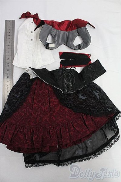 画像5: SD〜SD13&SDGr/OF:ムーンナイトウィッチ(VOLKS製)/1/3　60ｃｍ　BJD　MJD　衣装　ドール用 I-25-11-30-079-KD-ZI (5)