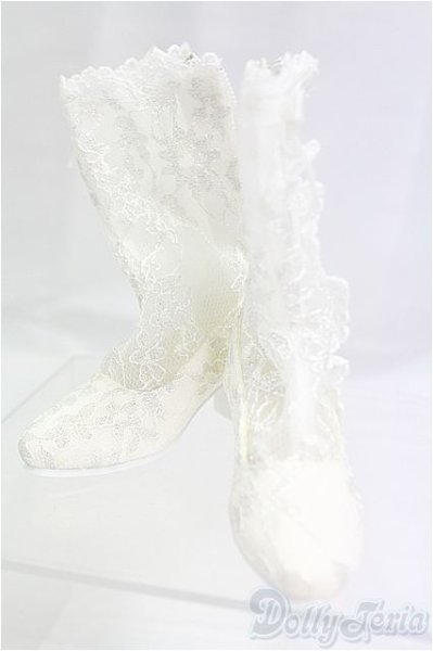 画像1: SDM＆MSD/OF:レースブーツ　SB-MSD-208　シューズブティック/1/4　40ｃｍ　BJD　MJD　衣装　ドール用 I-25-11-30-089-KD-ZI (1)