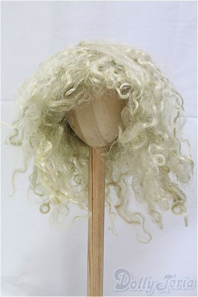 画像1: 9-10inch/モヘアウィッグ/インチ　BJD　MJD　ドール用 I-25-11-30-155-KD-ZI (1)
