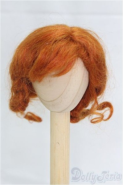 画像1: 6-7inch/ウィッグ/インチ　BJD　MJD　ドール用 I-25-11-30-165-KD-ZI (1)