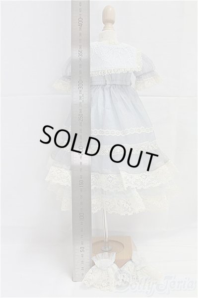 画像2: SDM/OF:レーシーチュールドレス(アジサイ)・ミニ/1/4　40ｃｍ　BJD　MJD　衣装　ドール用 I-25-11-30-229-KD-ZI (2)