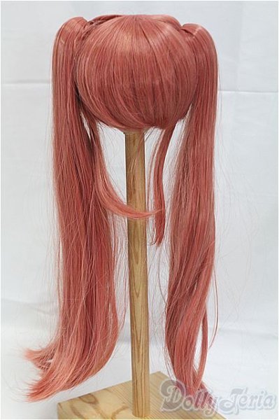 画像2: 8-9inch/ウィッグ(ロングツインテール):MSDOLL製 I-25-12-14-098-KD-ZI (2)
