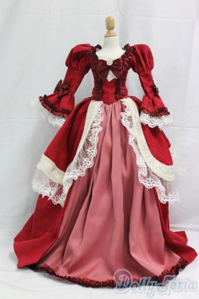 画像1: SDGrG/OF:マリー・アントワネット：デフォルト衣装/1/3　60ｃｍ　BJD　MJD　衣装　ドール用 I-25-12-21-075-KD-ZI (1)