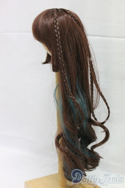 画像2: 8.5-9inch/ウィッグ/インチ　BJD　MJD　ドール用 I-25-12-28-145-KD-ZI (2)