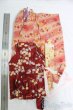 画像4: MSD/OF:着物セット:緋色の月蝕製/1/4　40ｃｍ　BJD　MJD　衣装　ドール用 I-26-01-04-124-KD-ZI (4)