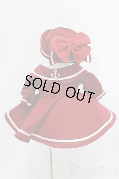 画像3: MSD/OF:セーラースタイルワンピース(エンジ)・ミニ I-26-01-11-006-KD-ZI (3)