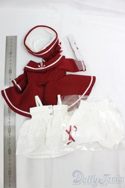 画像6: MSD/OF:セーラースタイルワンピース(エンジ)・ミニ I-26-01-11-006-KD-ZI (6)