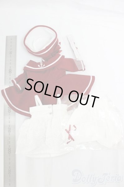 画像6: MSD/OF:セーラースタイルワンピース(エンジ)・ミニ I-26-01-11-006-KD-ZI (6)