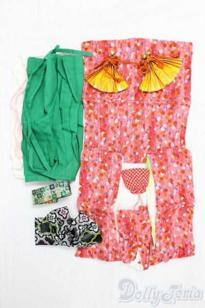 画像1: SDM＆MSD/OF:着物セット/1/4　40ｃｍ　BJD　MJD　衣装　ドール用 I-26-01-11-162-KD-ZI (1)