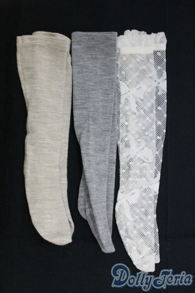 画像1: SD/OF:靴下/1/3　60ｃｍ　BJD　MJD　衣装　ドール用 I-26-01-11-234-KD-ZI (1)