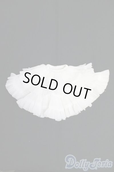 画像1: MSD/OF:ぽんぽんパニエ（ホワイト）・ミニ I-26-02-01-093-KD-ZI (1)