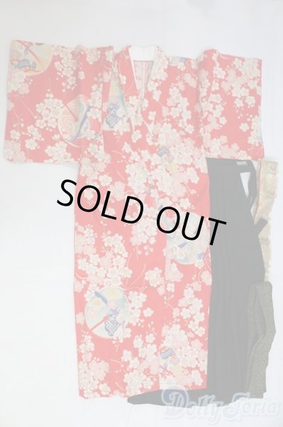 画像1: SD13GIRL/袴セット I-26-02-08-176-KD-ZI (1)