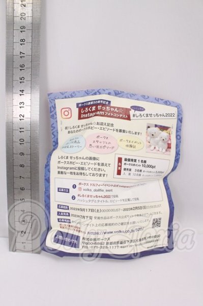 画像2: VOLKS/しろくませっちゃんぬいぐるみ I-26-04-26-375-KD-ZI (2)