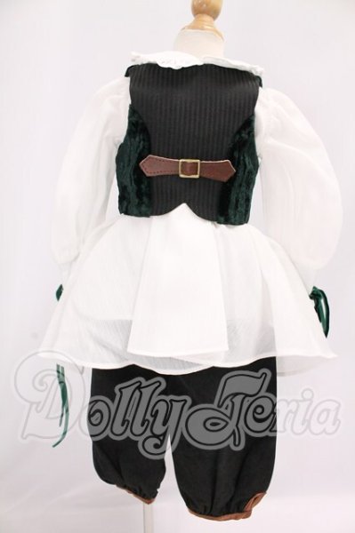 画像2: SDGrB＆SD13男の子/OF:衣装セット　チュニックブラウス＆ベストセット　VOLKS I-26-05-14-377-KD-ZI (2)