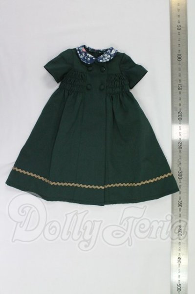 画像3: SDM＆MDD/OF：よそゆきワンピセット（ダークグリーン）・ミニ I-26-09-03-149-KD-ZI (3)