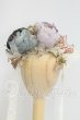 画像2: MSD/布花ヘッドドレス I-26-09-17-050-KD-ZI (2)