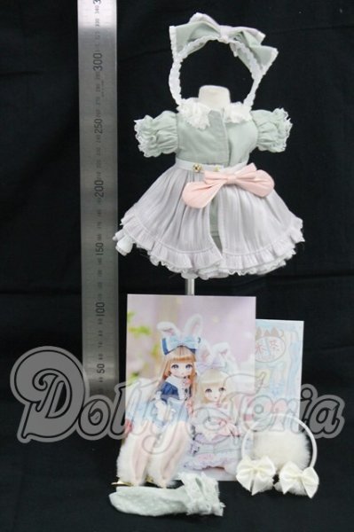 画像2: 幼SD/OF:うさぎティーパーティー 木茶動物園様製 I-26-10-22-143-KD-ZI (2)