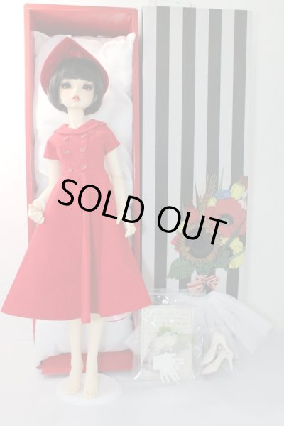 画像7: SDGr/ロリーナ中原淳一・ぱたーん版〜ステッチラインワンピース U-24-03-27-217-TN-ZU (7)