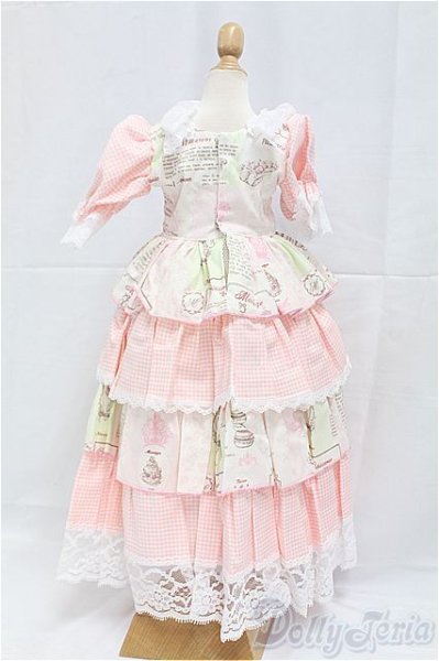 画像3: SDGｒ/OF：ドレスセット/1/3　60ｃｍ　BJD　MJD　衣装　ドール用 I-25-11-30-142-TN-ZI (3)