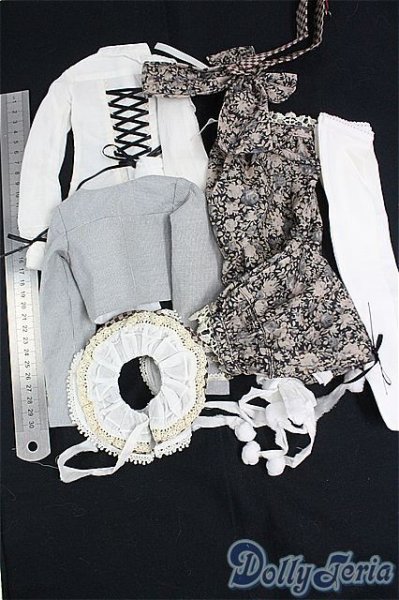 画像2: SDGrB/OF：dollheart製衣装セット/1/3　65ｃｍ　BJD　MJD　衣装　ドール用 I-25-11-30-137-TN-ZI (2)