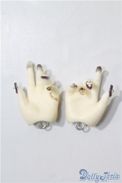 画像2: SDM/ネイル付きハンドパーツhackt様 U-25-02-11-078-TN-ZU (2)