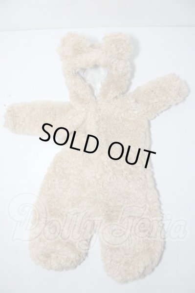 画像1: MSD&MDD/OF：テディベアパジャマ（ストロベリーラテ）・ミニ U-25-02-25-024-TN-ZU (1)