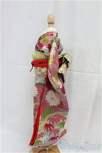 画像2: SDM＆MSD/OF:ほっぺこ堂様製着物/1/4　40ｃｍ　BJD　MJD　衣装　ドール用 I-25-11-30-133-KD-ZI (2)
