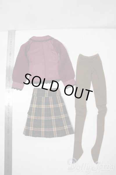 画像2: SD16/OF:オータムチェックスカートセット　VOLKS製 U-25-05-27-180-KD-ZU (2)