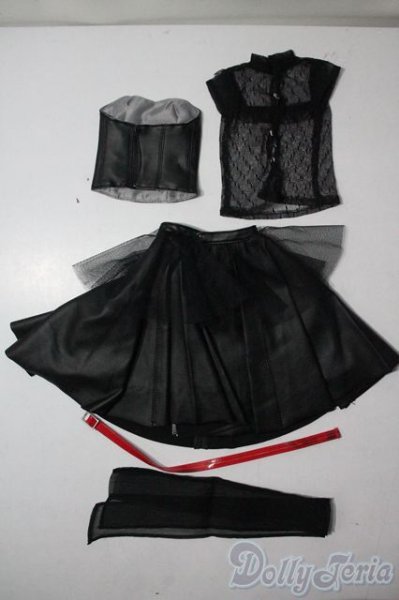 画像2: SD/OF:BLACKドットブラウスセット U-25-06-10-123-TN-ZU (2)